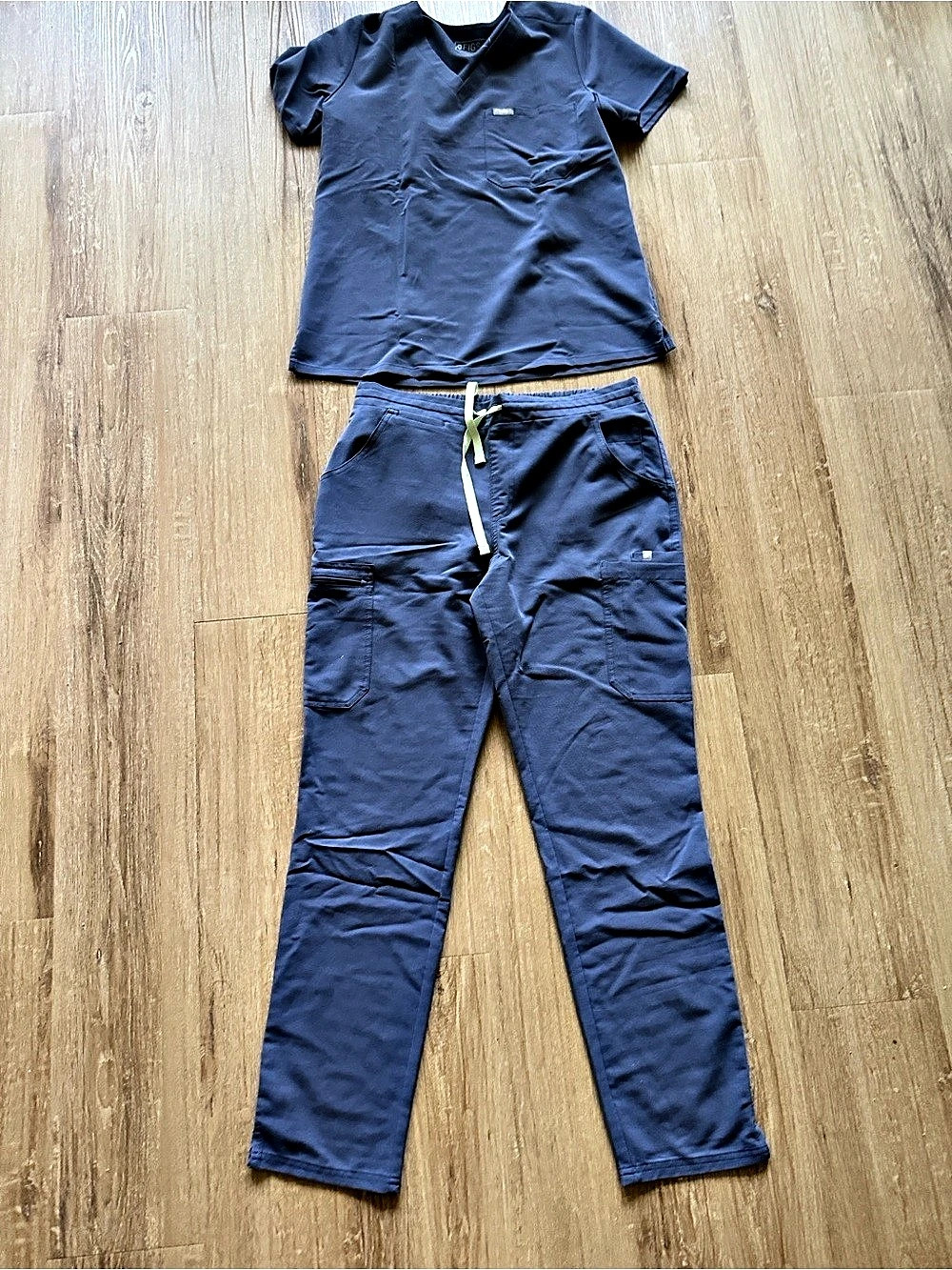 FIGS Scrub set Space Navy. Size Medium